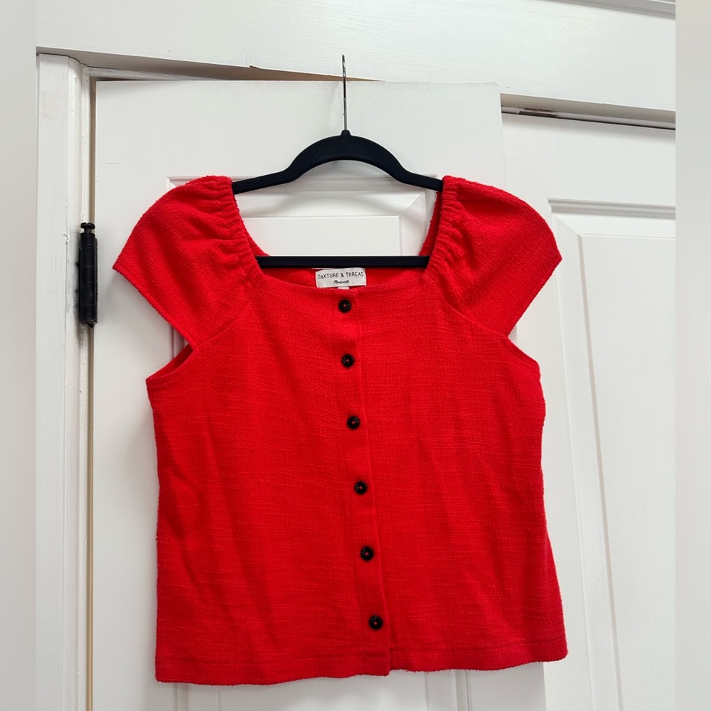 Madewell Texture and Thread Top